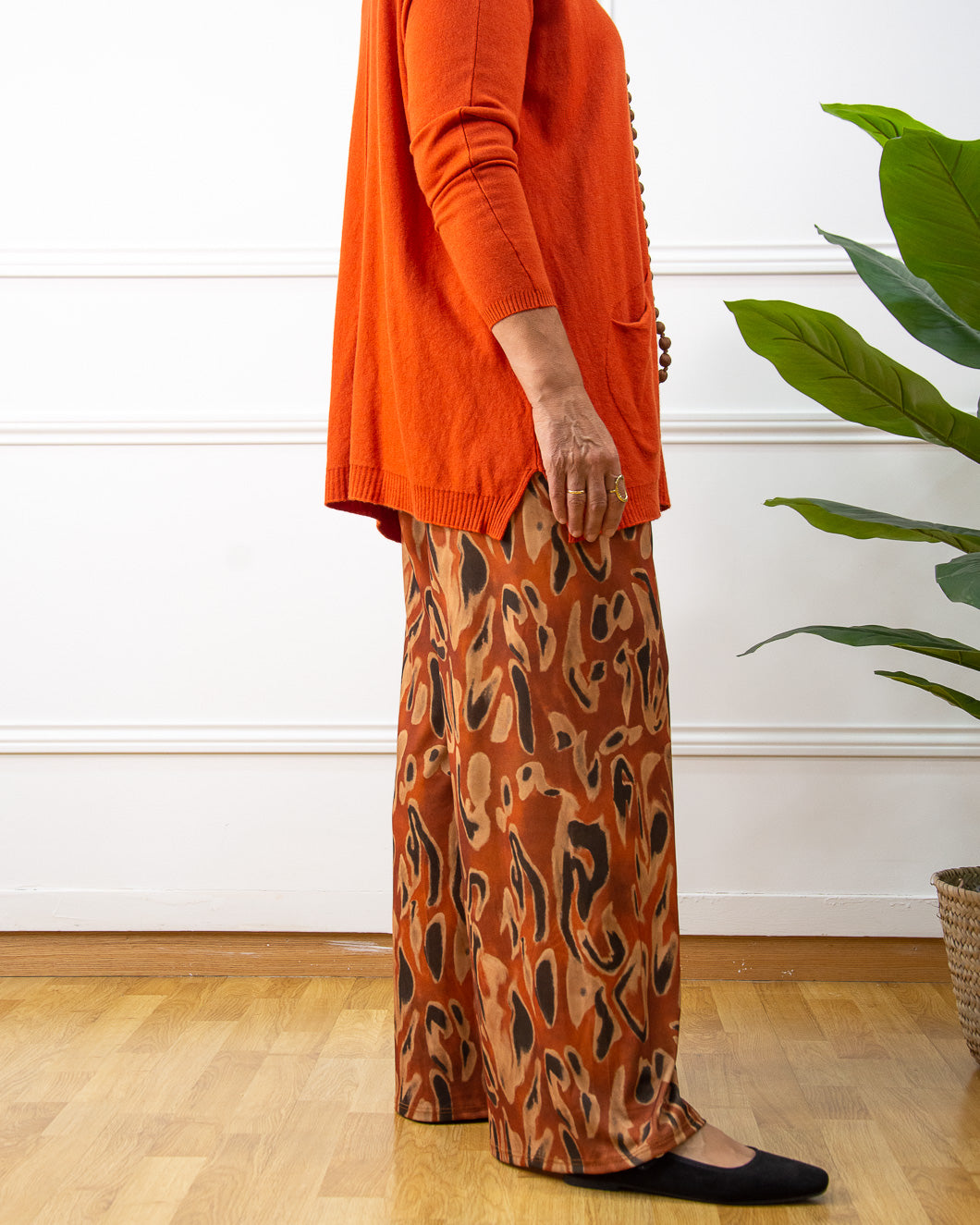PANTALÓN LÍA TEJA