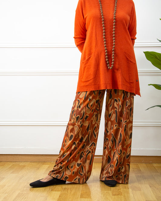 PANTALÓN LÍA TEJA