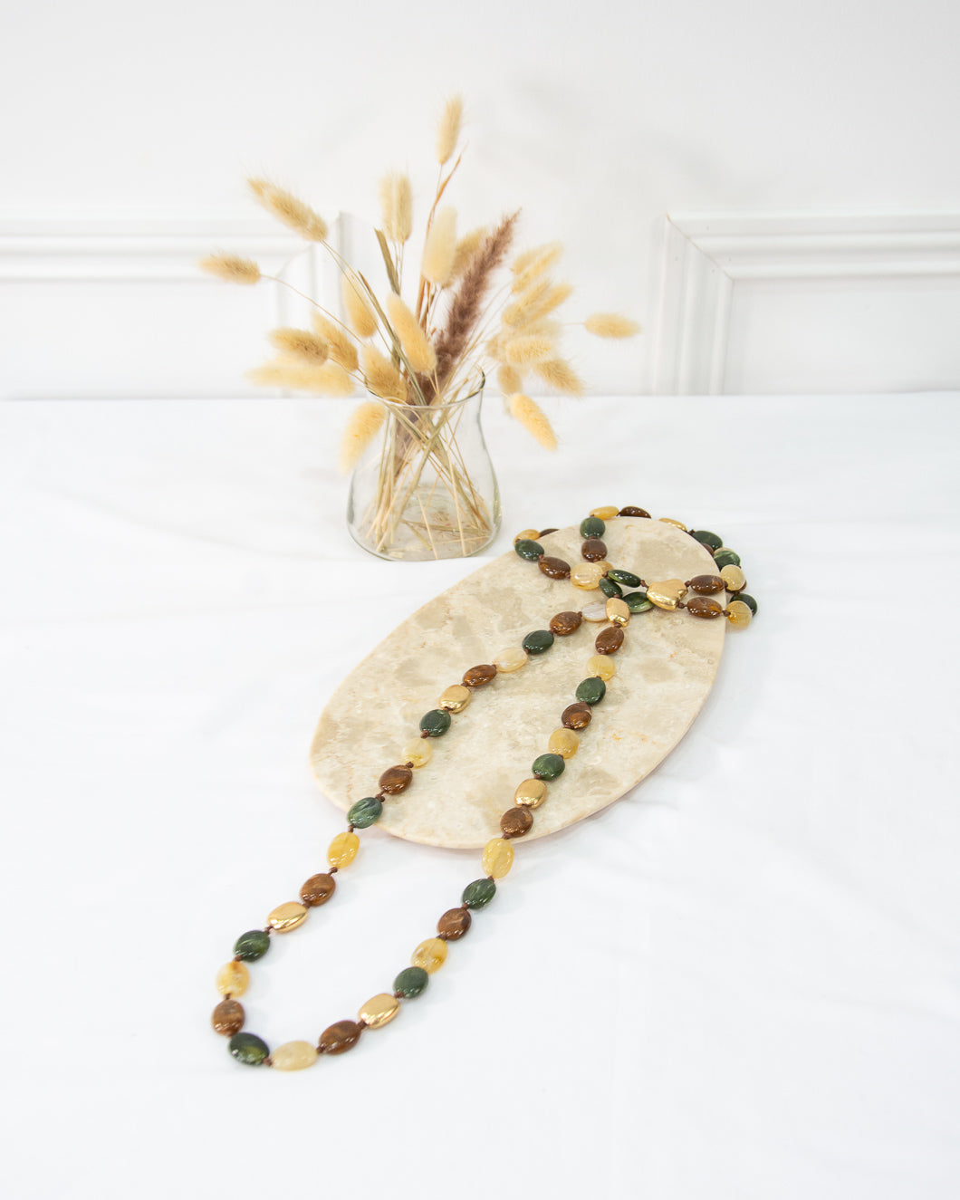 COLLAR AUREA MARRÓN
