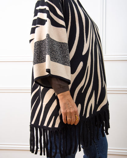 PONCHO ZEBRA