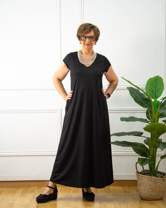 VESTIDO VENEZIA NEGRO