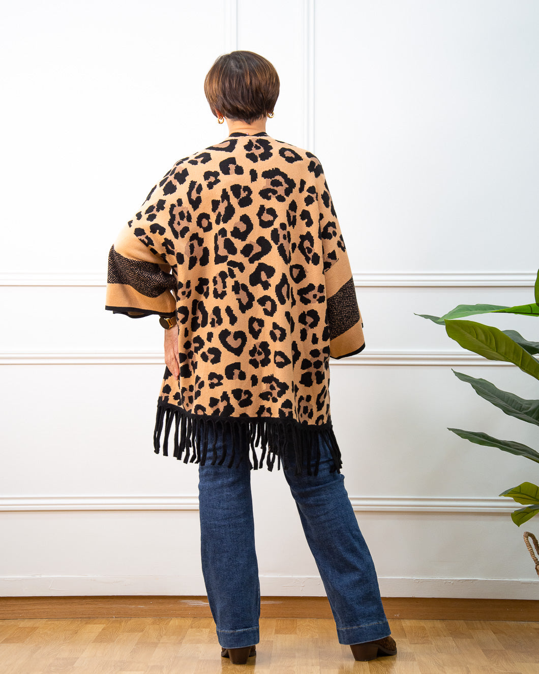 PONCHO LEOPARDO