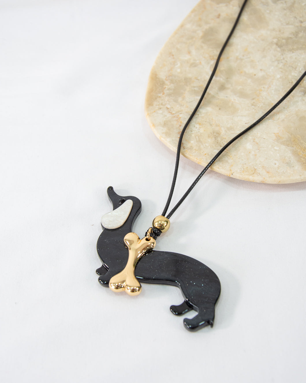 COLLAR PERRITO NEGRO