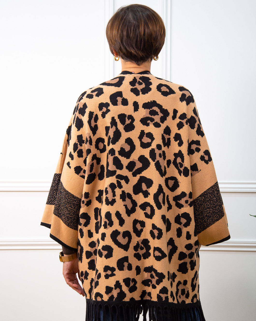 PONCHO LEOPARDO