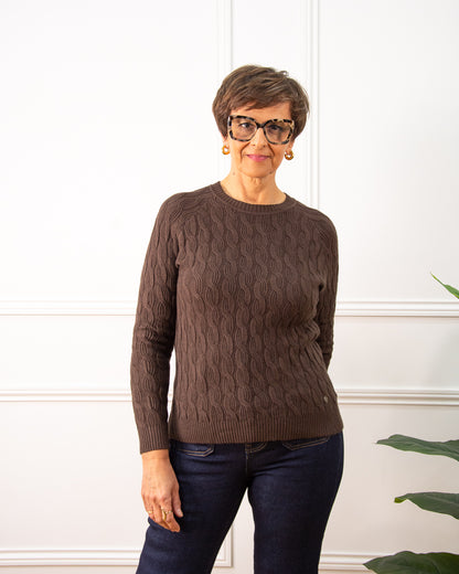 JERSEY OCHOS MARRÓN