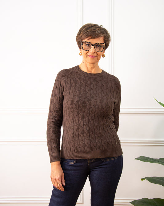 JERSEY OCHOS MARRÓN