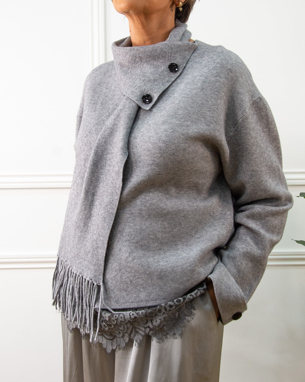CHAQUETA ALMA GRIS