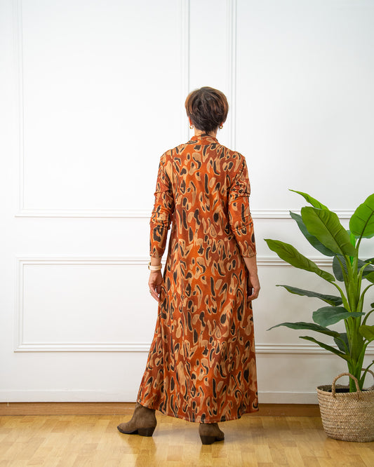 VESTIDO LIA TEJA