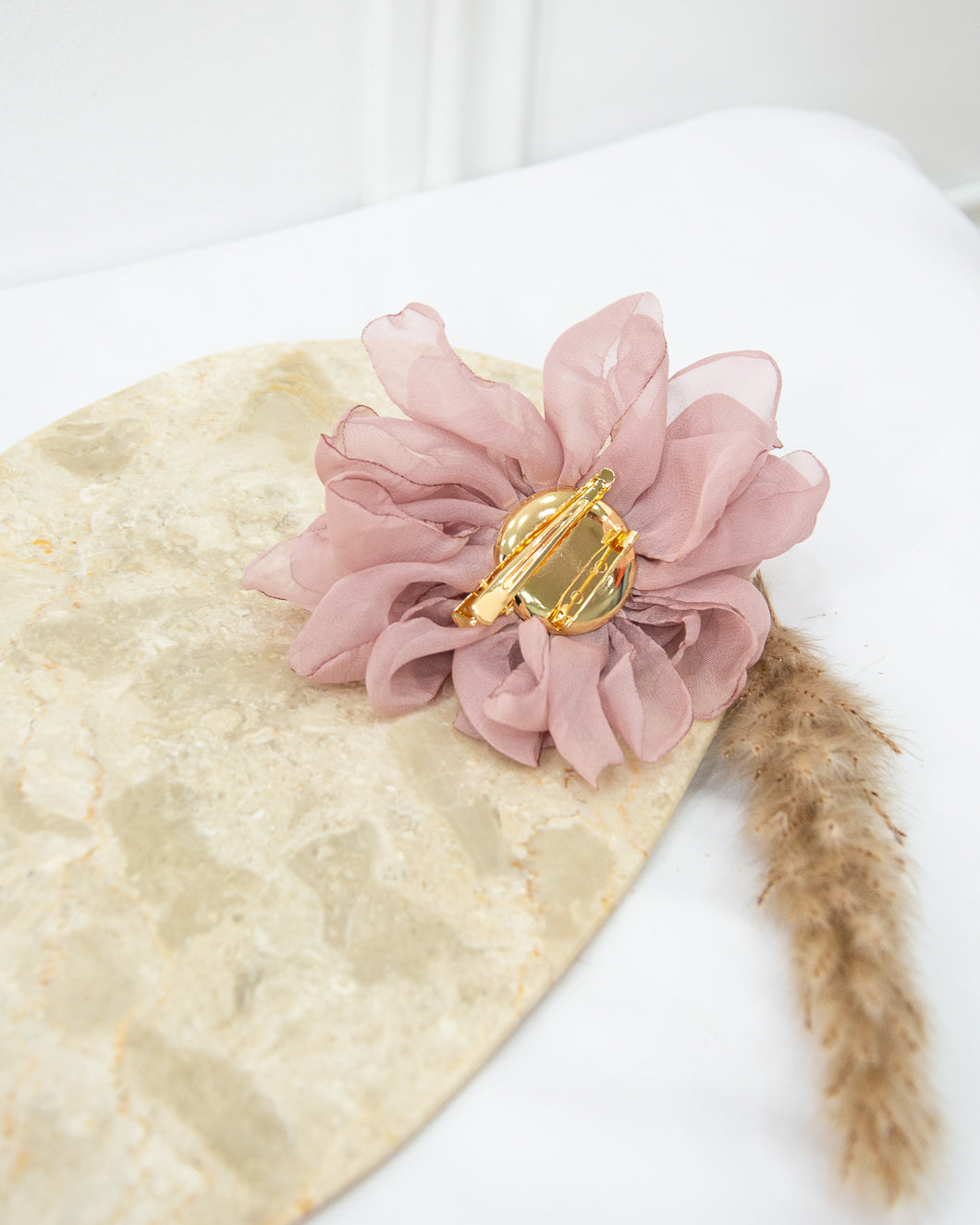 BROCHE FLOR ROSA