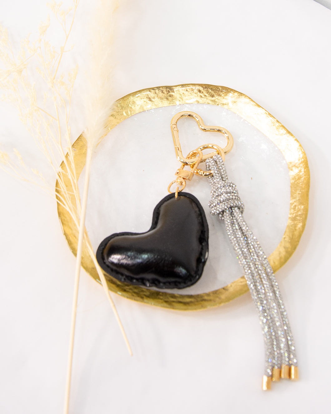 CHARM CORAZÓN NEGRO