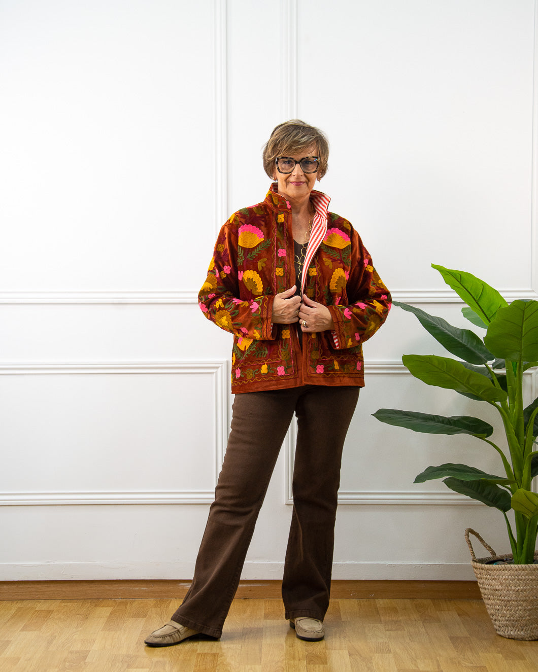 CHAQUETA SUZANI TEJA