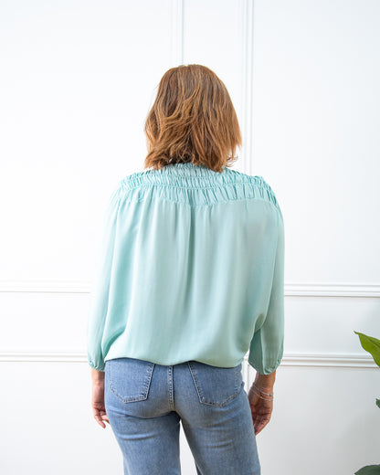 BLUSA CITY VERDE AGUA