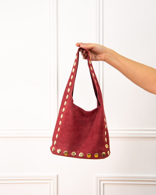 BOLSO BRENDA GRANATE