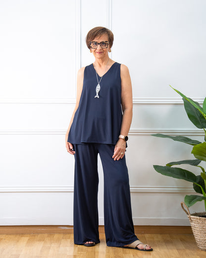 BLUSA LOLA AZUL MARINO