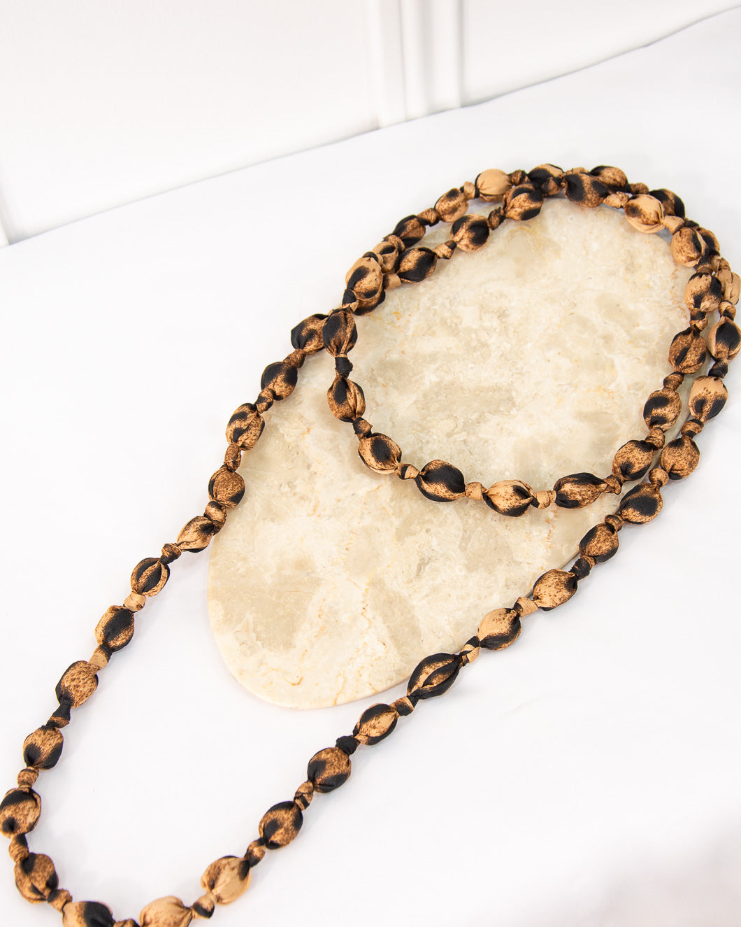 COLLAR SEDA LEOPARDO