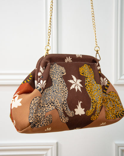 BOLSO TIGRE BOQUILLA TEJA