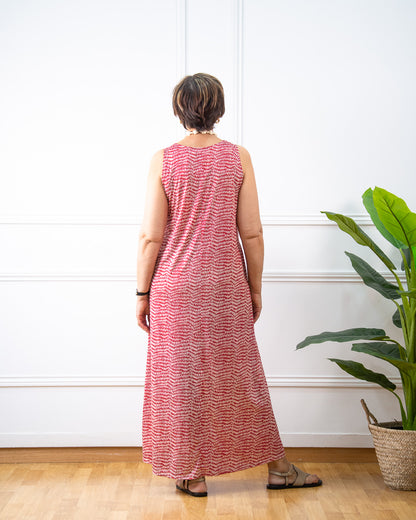 VESTIDO ELIA ROJO