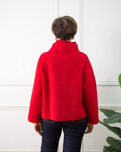 CHAQUETA ASIMÉTRICA FRESA