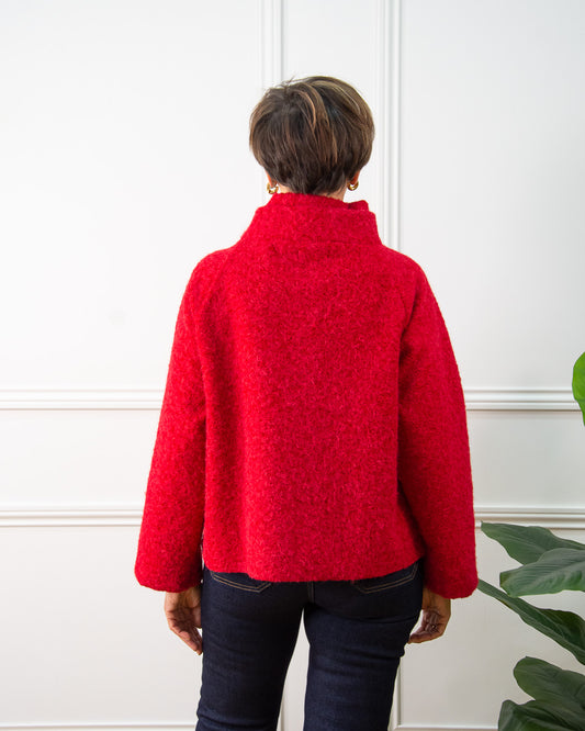 CHAQUETA ASIMÉTRICA FRESA