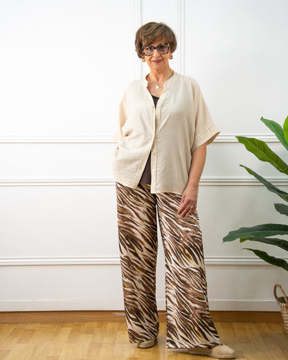 BLUSA ZOE BEIGE
