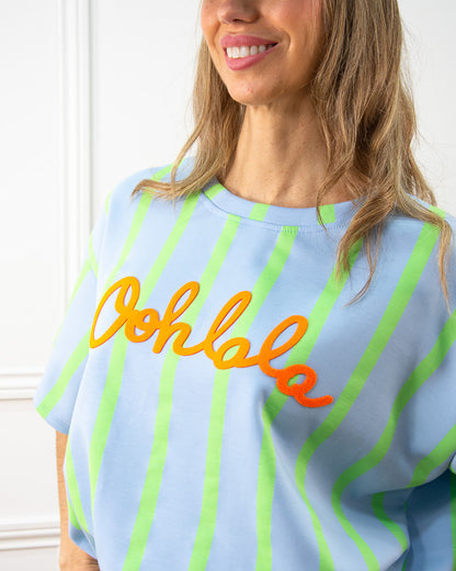 CAMISETA OHLALA AZUL