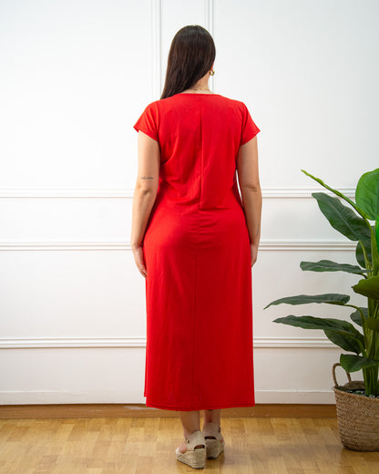 VESTIDO VENEZIA ROJO