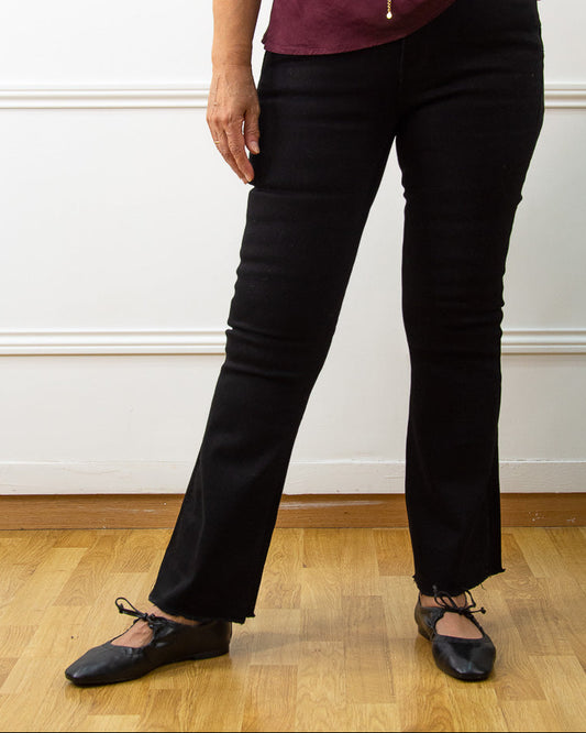 VAQUERO DESFLECADO PUSH UP NEGRO