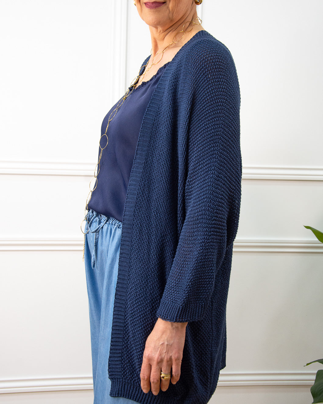 CHAQUETA RITA AZUL MARINO