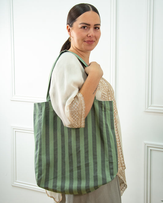 BOLSA RAYAS VERDE