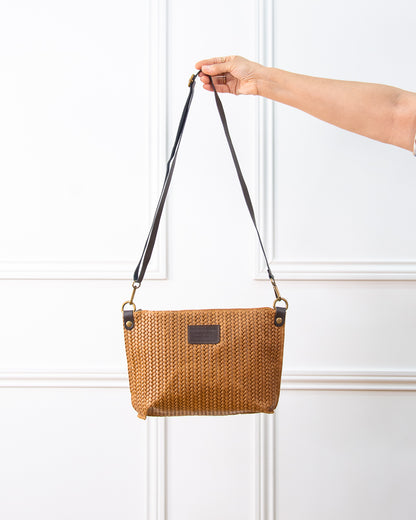 BOLSO TRENZA PIEL