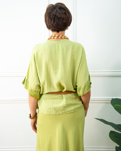 BLUSA JAPAN PISTACHO
