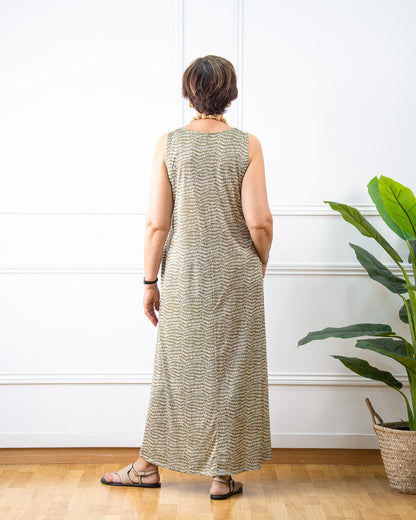 VESTIDO ELIA KAKI