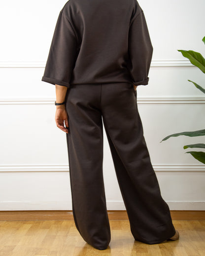 PANTALÓN CHANDALL MARRÓN