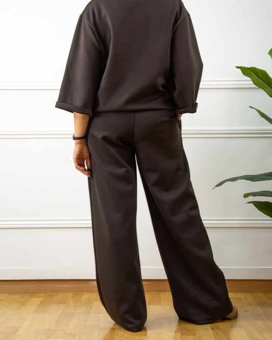 PANTALÓN CHANDALL MARRÓN