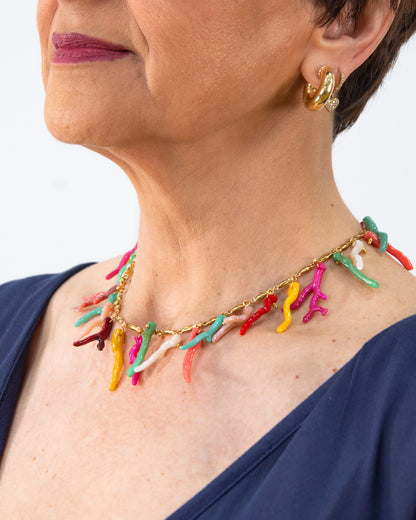 COLLAR CORAL MULTI