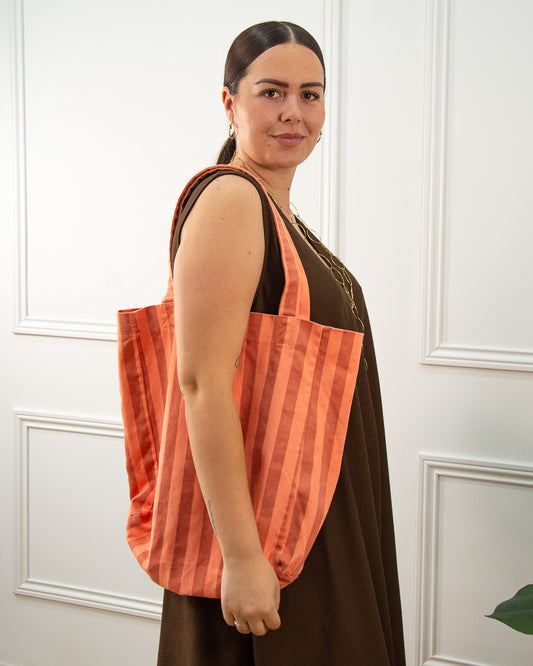 BOLSA RAYAS NARANJA