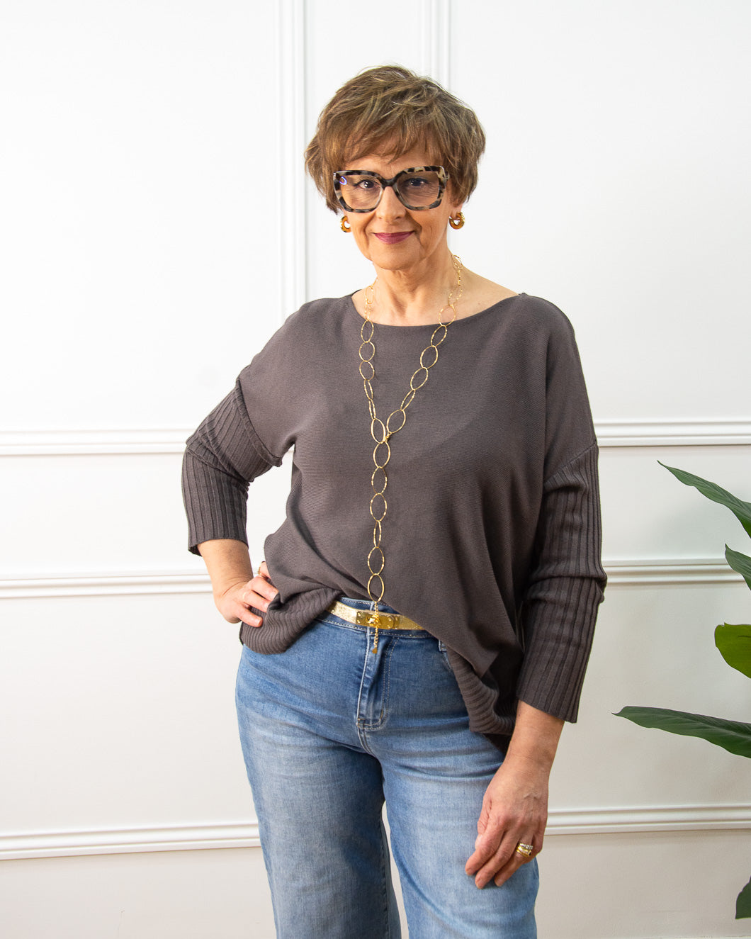 JERSEY PENNY MARRÓN