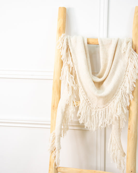 CUELLO FLECOS BEIGE