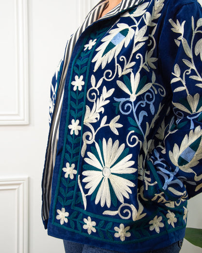 CHAQUETA SUZANI AZUL