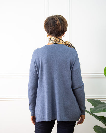 JERSEY BÁSICO AZUL VAQUERO