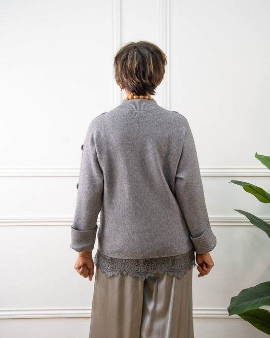 JERSEY SERENA GRIS