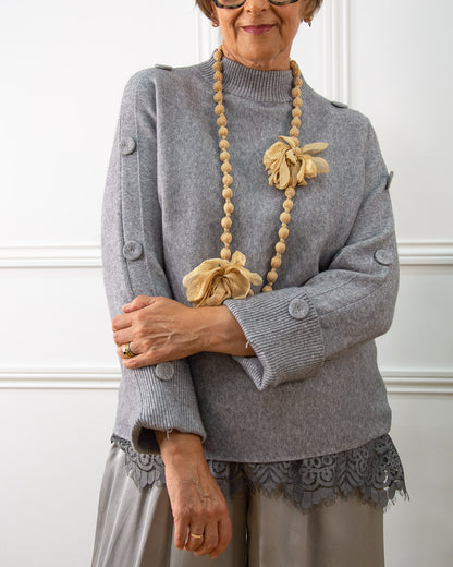 JERSEY SERENA GRIS