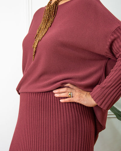CONJUNTO PENNY GRANATE