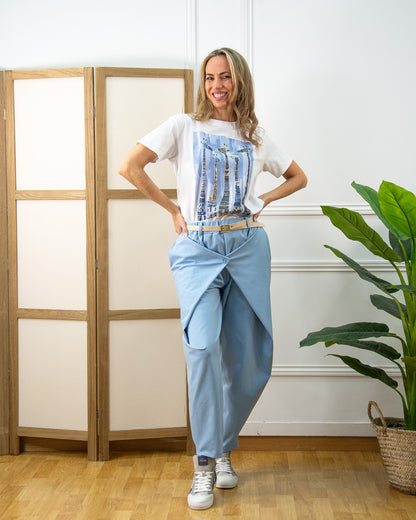 PANTALÓN DELHI AZUL