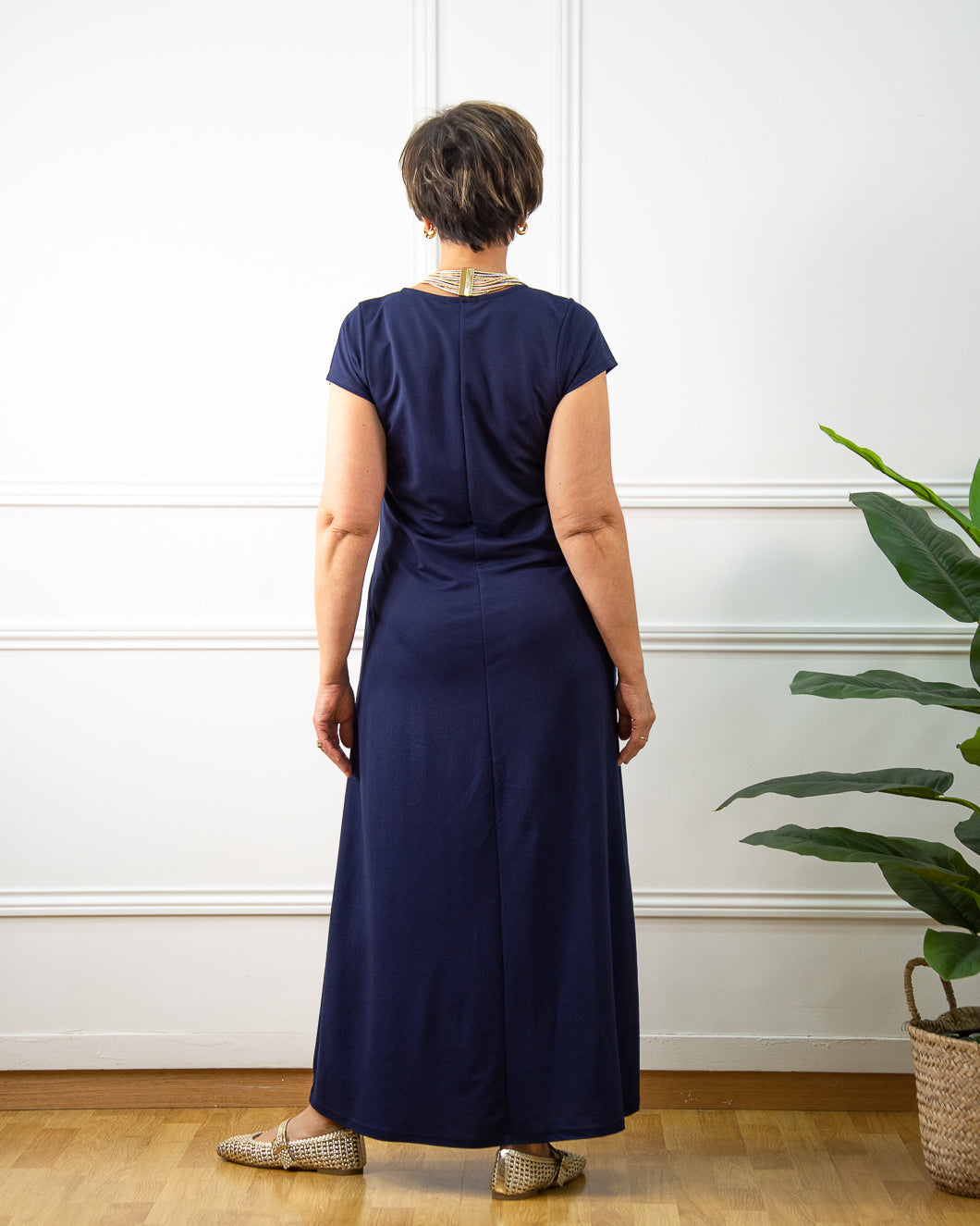 VESTIDO VENEZIA AZUL MARINO