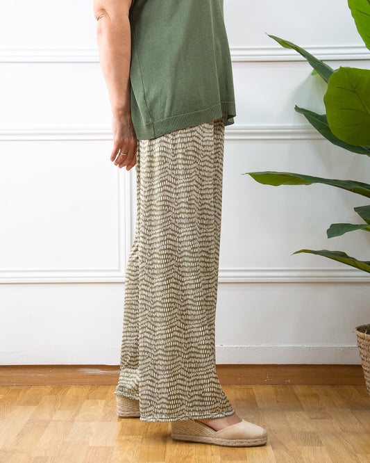 PANTALÓN ELIA VERDE KAKI