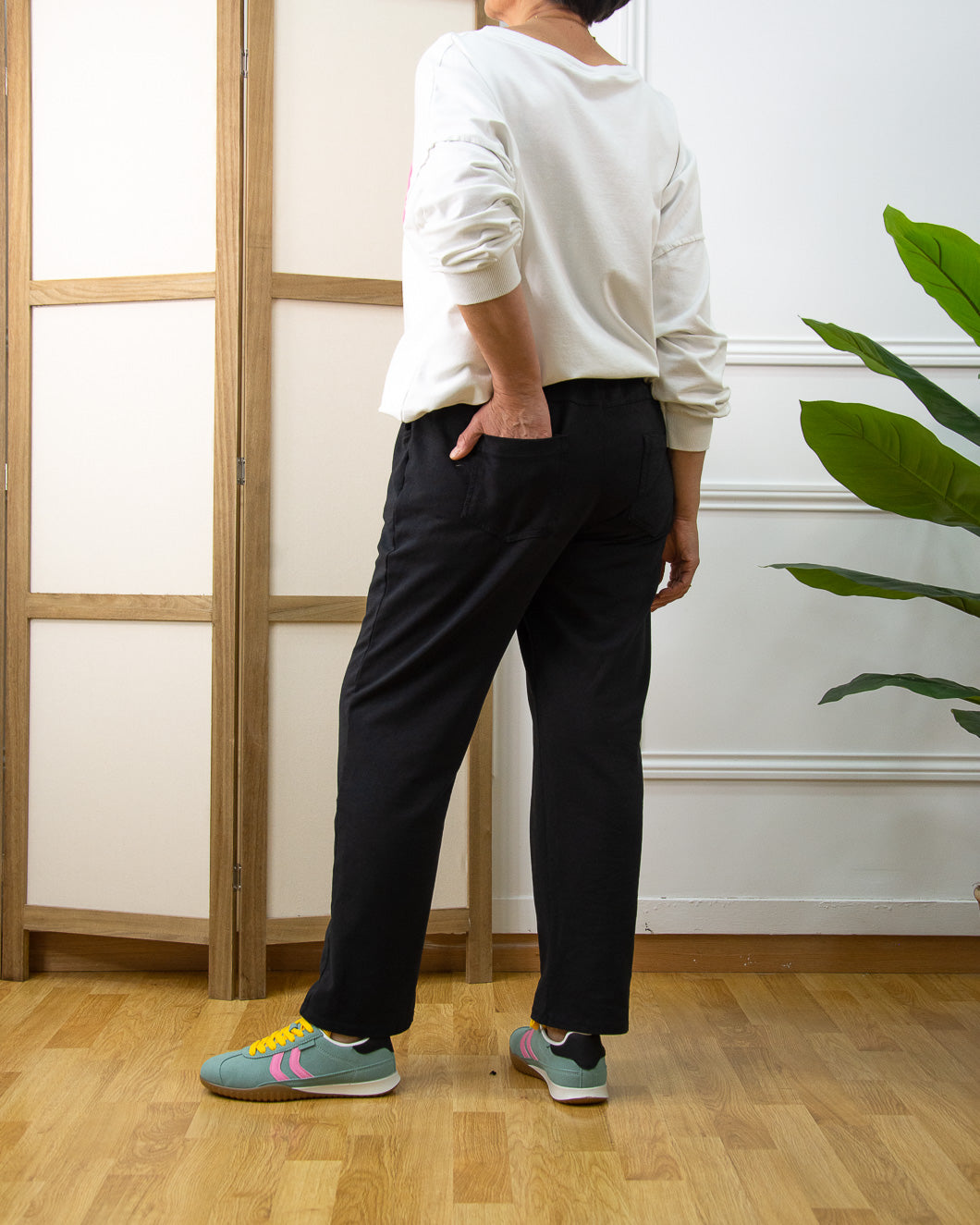 PANTALÓN CONFORT NEGRO