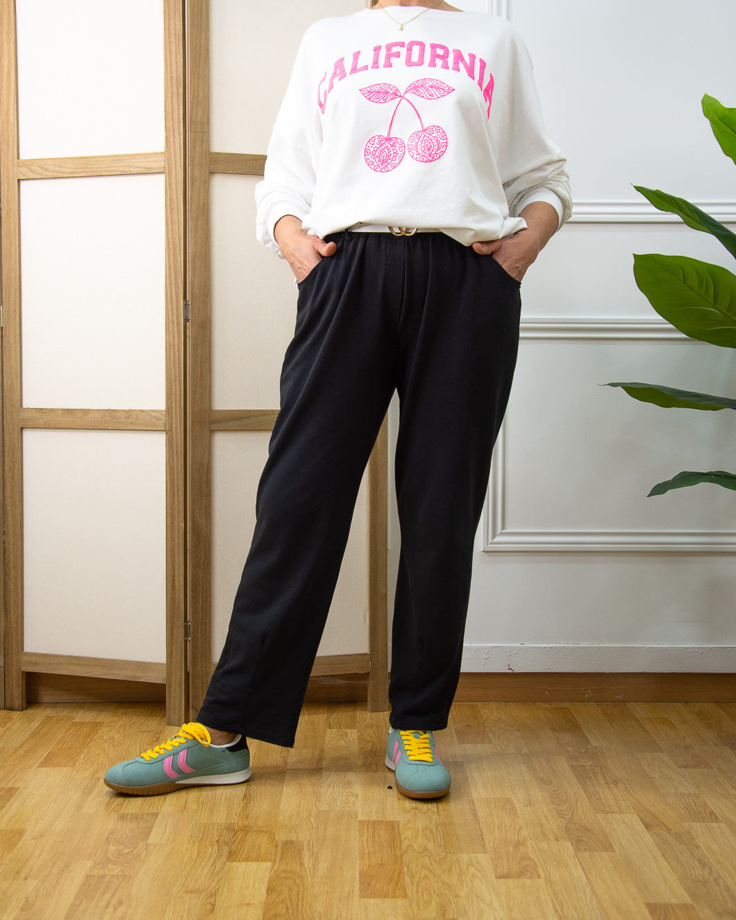 PANTALÓN CONFORT NEGRO