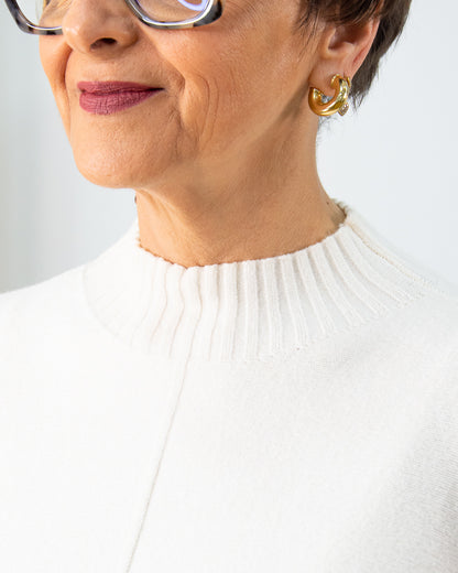 JERSEY PIRÁMIDES BLANCO ROTO