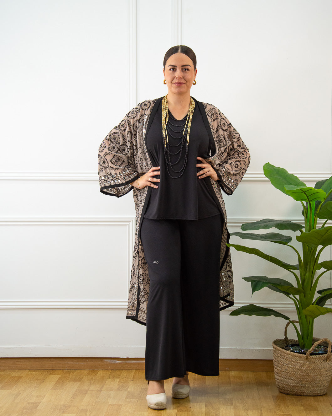 KIMONO JOYA TAUPE